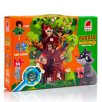 Пазлы-детективы «Лесная история» Vladi Toys (5903858960913)