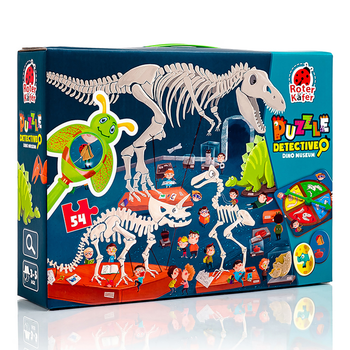 Пазли-детективи «Музей Діно» Vladi Toys (5903858960920)
