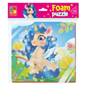 Мягкие пазлы «Единорог» Vladi Toys (4820234761791)