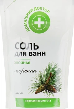 Соль для ванн морская "Хвойная" Домашний Доктор 500ml (404725-923772-2)