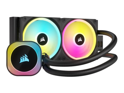 Система водяного охолодження Corsair iCUE Link H100i RGB Liquid CPU Cooler Black (489156)