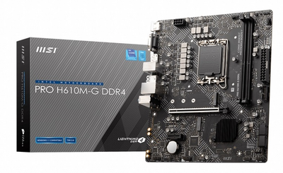 Материнская плата MSI Pro H610M-G DDR4 Socket 1700 (415458)