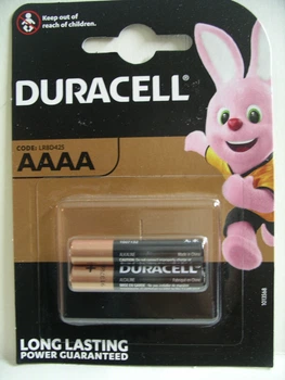 Батарейка Duracell AAAA, LR8, MX2500 alkaline, 2шт