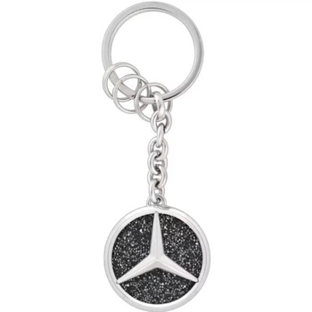 Брелок Mercedes-Benz Original Key Ring Saint-Tropez Silver/Black