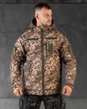 Тактическая зимняя куртка SoftShell Omni-Heat до -20 S пиксель (89431)