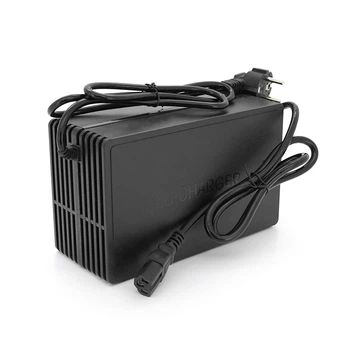 Зарядка для аккумуляторов Li-ion 48V 58.8V 14S 10A 650W индикация 220x122x86мм 1.5кг