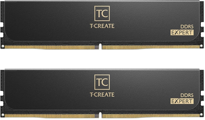 Pamięć RAM Team Group DDR5-7200 32768MB PC5-57600 (Kit of 2x16384) T-Create Expert Black (CTCED532G7200HC34ADC01)