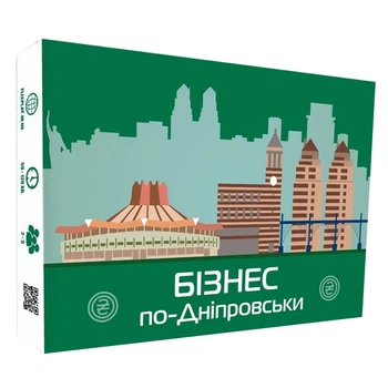 Настольная игра "Монополия Бизнес по-Днепровски" FlixPlay PLR-0029 украинский язык