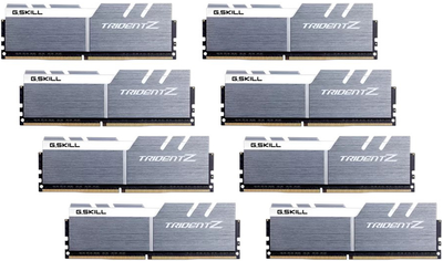 Оперативная память G.Skill DDR4-4000 65536MB PC4-32000 (Kit of 8x8192) Trident Z Siver (F4-4000C18Q2-64GTZSW)