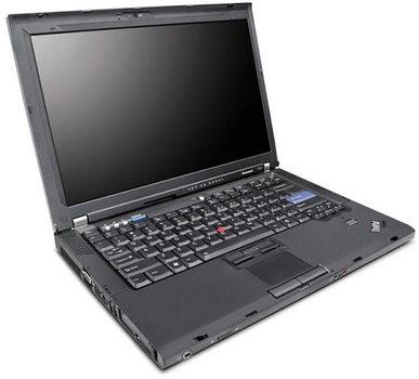 Ноутбук Lenovo ThinkPad T61- Intel-Core 2 Duo-T7300-2,0GHz-2Gb-DDR2-80Gb-HDD-W14.1-CD-RW-(B)-Б/У