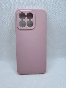 Чехол Silicone Cover Full для Huawei Honor X8a Пудра