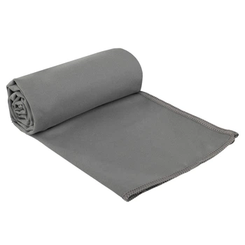 Рушник спортивний COMPACT TOWEL 4Monster (мікрофібра, р-р 40х80см, Сірий) (HG-CPT002_Сірий)