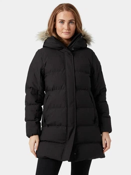 Куртка зимова жіноча Helly Hansen W Blossom Puffy Parka 53624-990 L Чорна (7040056871905)