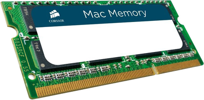 Pamięć Corsair SO-DIMM DDR3-1333 4096MB PC3-10666 Mac Memory (CMSA4GX3M1A1333C9)