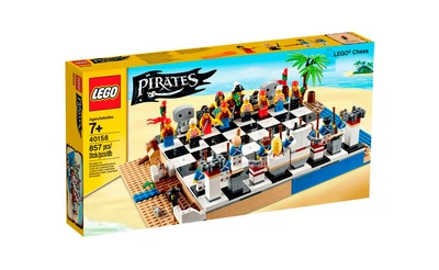 Конструктор LEGO Набір з піратськими шахами 857 деталей (40158)