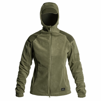 Женская флисовая куртка Helikon-Tex Cumulus - Heavy Fleece Олива L (H2115-09/LR)