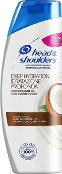 Шампунь для волос - Head & Shoulders Deep Hydration Coconut Oil Shampoo 250ml (1006405-20440009)