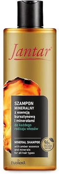 Шампунь с эссенцией янтаря и минералами для всех типов волос - Farmona Jantar Mineral Shampoo 300ml (1304186-18442970)