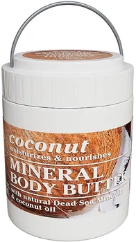 Олія для тіла з кокосом та мінералами Мертвого моря - Dead Sea Collection Coconut Mineral Body Butter 500ml (1316741-9590066)