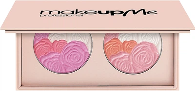 Професіональна палітра сатинових рум'ян, 2 відтінки, HR2 - Make Up Me (860161-133098)