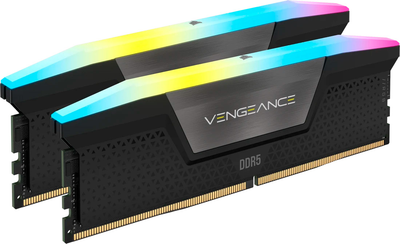 Pamięć Corsair DDR5-5600 131072MB PC5-44800 (Kit of 4x32768) Vengeance RGB Black (CMH128GX5M4B5600C40)