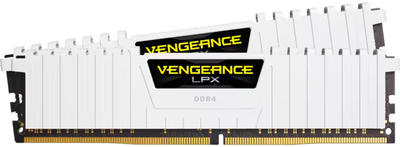 RAM Corsair DDR4-3000 16384MB PC4-24000 (Kit of 2x8192) Vengeance LPX White (CMK16GX4M2D3000C16W)