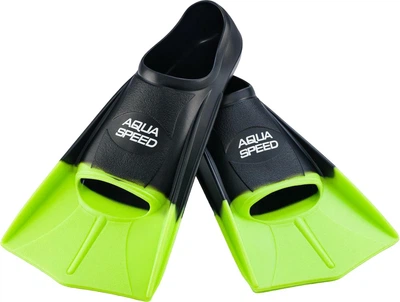 Ласти Aqua Speed Training Fins 5637 (137-38) Уні 47-48 Чорно-зелені (5908217656377)