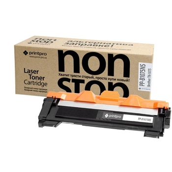 Картридж лазерный PrintPro NS для Brother :TN-1075 (PP-B1075NS) DCP:1510R, 1512R, 1610WR, 1612WR, HL:110R, 1112R, 1210WR, 1212WR