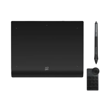 Графічний планшет XP-Pen Deco Pro MW (Gen 2) + клавіатура ACK05 Робоча область 9″ x 6″ дюймів Чорно-сірий