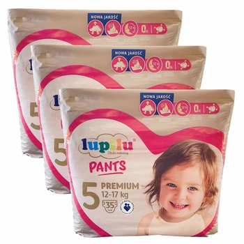 Підгузники - трусики Lupilu Premium 5 Junior (12-17 кг) 105шт