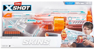 Бластер Zuru X-Shot Skins Last Stand Specter 16 дротиків (4894680030688)