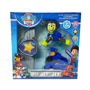 Ігровий набір Paw Patrol Щенячий патруль РВ 337 Гонщик з інерційною машинкою