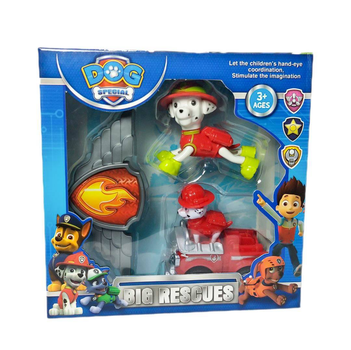 Ігровий набір Paw Patrol Щенячий патруль РВ 337 Маршал з інерційною машинкою