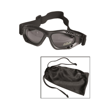 Очки защитные MIL-TEC Commando Goggles AIR Pro Olive Black