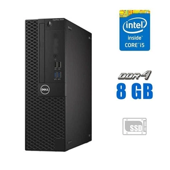 Компьютер Dell OptiPlex 3050 SFF / Intel Core i5-6400 (4 ядра по 2.7 - 3.3 GHz) / 16 GB DDR4 / 240 GB SSD / Intel HD Graphics 530 б/у