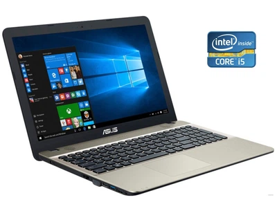 Ноутбук Б-класс Asus R541U / 15.6" (1920x1080) TN / Intel Core i5-7200U (2 (4) ядра по 2.5 - 3.1 GHz) / 4 GB DDR4 / 128 GB SSD / Intel HD Graphics 620 / WebCam / Win 10 Home б/у