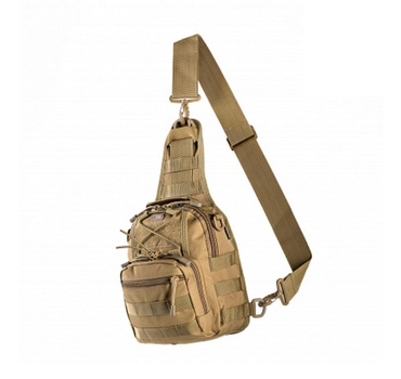 Сумка на пояс та плече M-Tac Urban Line City Patrol Carabiner Bag Койот (OiR-VTok1024-5100)