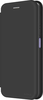 Чехол-книжка для смартфона Oppo A3/A3X MAKE Flip Black (MCP-OA3/A3X)