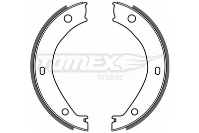 Гальмівна колодка барабанна Tomex (TX 21-26) TOMEX (2126)