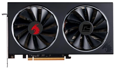 Видеокарта PowerColor AMD Radeon RX 5700 8GB Red Dragon OC (AXRX 5700 8GBD6-3DHR/OC) (GDDR6, 256 bit, PCI-E v4.0 x16) Б/у