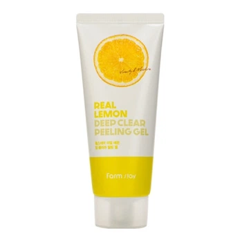 Пилинг-скатка Farmstay Real Deep Clear Peeling Gel Лимон, 100 мл