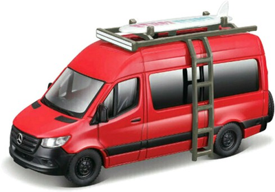 Zabawka Maisto Weekenders Mercedes Benz Sprinter kamper Czerwony (5906079621243)