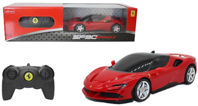 Samochód zdalnie sterowany Rastar Ferrari SF90 Stradale Czerwony (6930751317826)