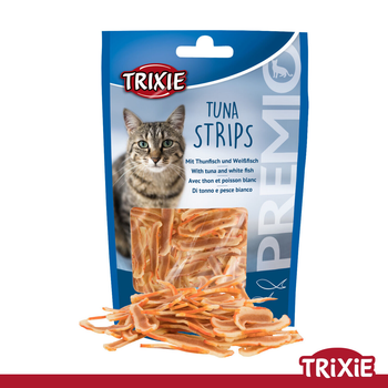 Лакомство для кошек Trixie 42746 Tuna Strips полоски тунца 20г (TX-42746) 4011905427461