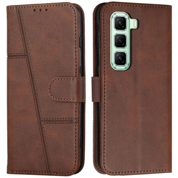 Чохол-книжка з застібкою UniCase Jet Cover для Infinix Hot 50 - Brown