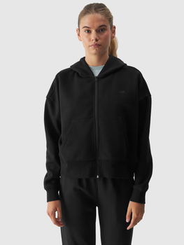 Спортивна толстовка 4F SWEATSHIRT F1306 L Чорний 4FWAW24TSWSF1306-20S