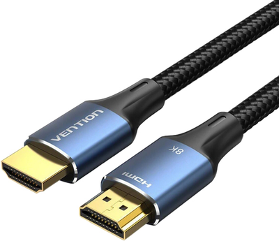 Кабель Vention HDMI 2.1 3 м 8K-60Гц 4K-165Гц 2K-144Гц 1080P-240Гц (ALGLI)