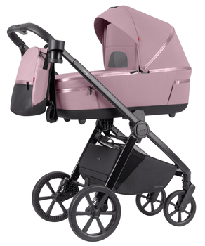 Коляска универсальная CARRELLO Omega + CRL-6540 (2in1) Galaxy Pink