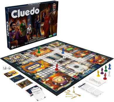 Настільна гра Hasbro Gaming Cluedo DK (5010994207342)