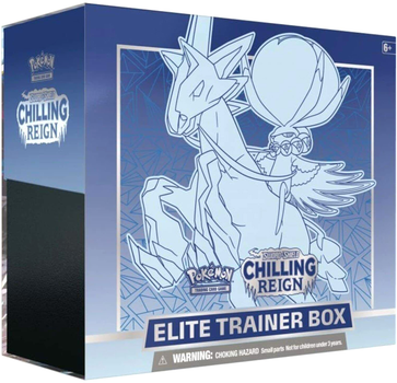 Настольная игра Pokemon Sword and Shield 6 Chilling Reign Elite Trainer Box (820650808630)